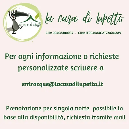 La Casa Di Lupetto *